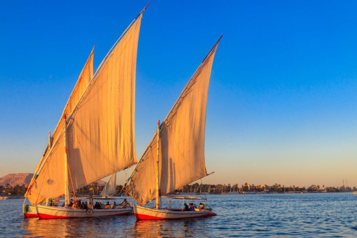 Cairo Felucca Boat on the Nile
